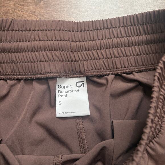 Gap Women's GapFit High Rise Runaround Pants size Small in Peppercorn Brown - Picture 6 of 7